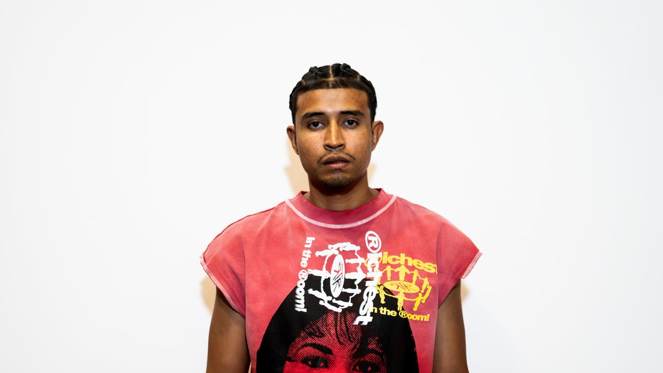Lava Red & Yellow Selena Shirt