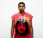 Lava Red & Yellow Selena Shirt